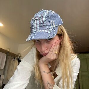 patchwork baseball cap